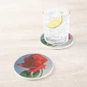 ヴィンテージモントリオックスレッドローズスイスジュネーブレイク コースター (側面)