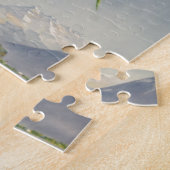 ヴィンテージモントリオックスレッドローズスイスジュネーブレイク ジグソーパズル (側面)