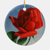 ヴィンテージモントリオックスレッドローズスイスジュネーブレイク セラミックオーナメント (裏面)