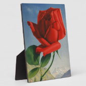 ヴィンテージモントリオックスレッドローズスイスジュネーブレイク フォトプラーク (側面)