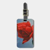 ヴィンテージモントリオックスレッドローズスイスジュネーブレイク ラゲッジタグ (正面縦)