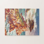 ヴィンテージモントレーコーストラインカリフォルニアツーリズムUSA ジグソーパズル (横)