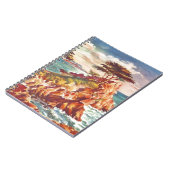 ヴィンテージモントレーコーストラインカリフォルニアツーリズムUSA ノートブック (左側)