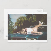 ヴィンテージモンローインスパイア ポストカード (正面/裏面)