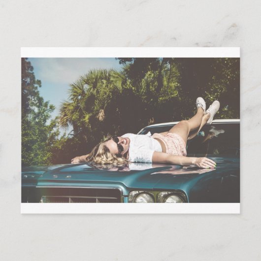 ヴィンテージモンローインスパイア ポストカード (正面)