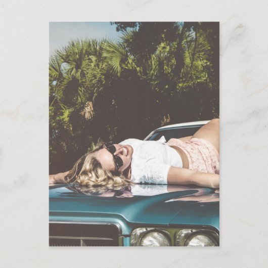 ヴィンテージモンローインスパイア ポストカード (正面)