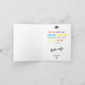 ヴィンテージモーターサイクルファーザーズデイ カード (内部)