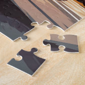 ヴィンテージモーターサイクルレーシングロード ジグソーパズル (側面)