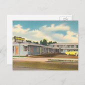 ヴィンテージモーテルゴールデンウエストロッジホテルウィズパームズ ポストカード (正面/裏面)