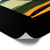 ヴィンテージモーテルサイクル – 乗れ! ポスター (角)