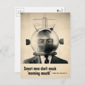 ヴィンテージモーニングマウス広告はがき ポストカード (正面/裏面)