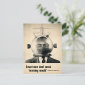 ヴィンテージモーニングマウス広告はがき ポストカード (スタンド正面)