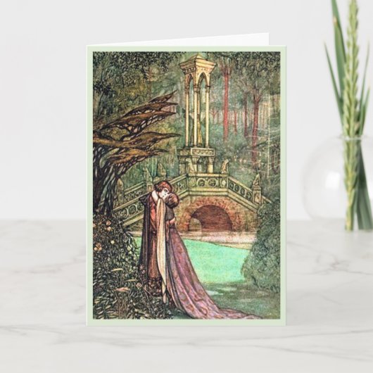 ヴィンテージモーリスラロウヴァレンティヌデイカード シーズンカード (正面)