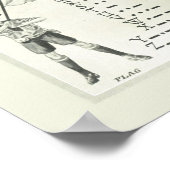 ヴィンテージモールス・コード電信ポスター ポスター (角)