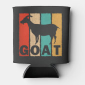 ヴィンテージヤギ恋人レトロスタイルヤギ 缶クーラー (正面)