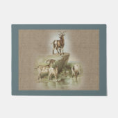 ヴィンテージヤグツカントリーファームアンドペット ドアマット (正面)