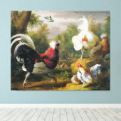 ヴィンテージヤコブボグダニザコックルズファイト キャンバスプリント (インサイチュ (ウッドフロア))