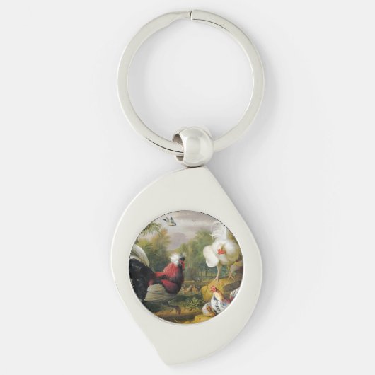 ヴィンテージヤコブボグダニザコックルズファイト キーホルダー (正面)