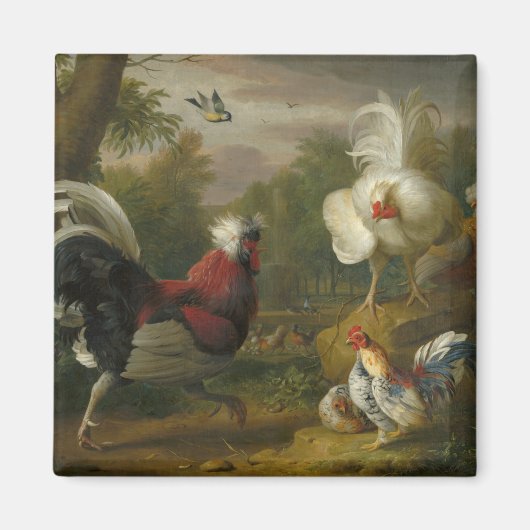 ヴィンテージヤコブボグダニザコックルズファイト マグネット (正面)