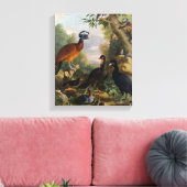 ヴィンテージヤコブ・ボグダニの鳥並み キャンバスプリント (インサイチュ (リビング))