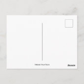 ヴィンテージヤシの木はがき ポストカード (裏面)