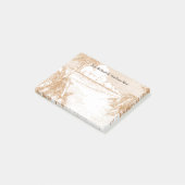 ヴィンテージヤシ木ビーチエッチングカスタムポスト ポストイット (アングル)