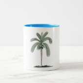 ヴィンテージヤシ ツートーンマグカップ (中央)