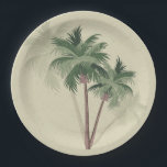 ヴィンテージヤシ ペーパープレート<br><div class="desc">紙プレートは、2つのサイズのヴィンテージヤシの木の背景にあなたの家族の名前をフィーチャー。家カッコいいの装飾、バー、またはギフトとして与えのアクセント。おもしろい引っ越し祝いパーティーギフト！[その他のカスタマイズリンク]を使用して、文字の追加または削除、フォントの変更、フォントの色を行う。私たちの店でマッチング紙プレートとコースター。</div>
