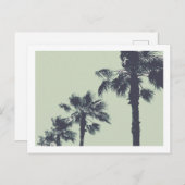 ヴィンテージヤシ ポストカード (正面/裏面)