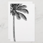 ヴィンテージヤシ 便箋 (正面/裏面)