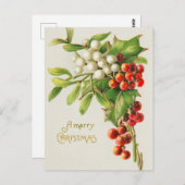 ヴィンテージヤドリギ ポストカード (正面/裏面)