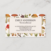 ヴィンテージヤマトフラワーパターン名刺 コーリングカード (裏面)