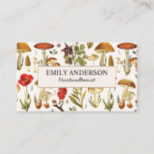 ヴィンテージヤマトフラワーパターン名刺 コーリングカード (正面)