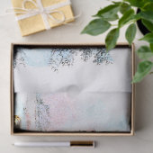 ヴィンテージユキヒョウイラストレーションデクページ 薄葉紙 (ギフト)