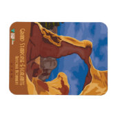 ヴィンテージユタ大階段 マグネット (横)