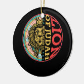 ヴィンテージユダの獅子啓示55クリスティア セラミックオーナメント (左)