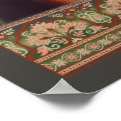 ヴィンテージユダヤ人ファインアートローンドルアートの女性 ポスター (角)