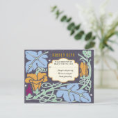 ヴィンテージユダヤ結婚式招待状 招待状 (スタンド正面)