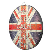 ヴィンテージユニオン保ジャック国旗運をオン ダーツボード (正面右)