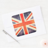 ヴィンテージユニオン国旗 スクエアシール (封筒)