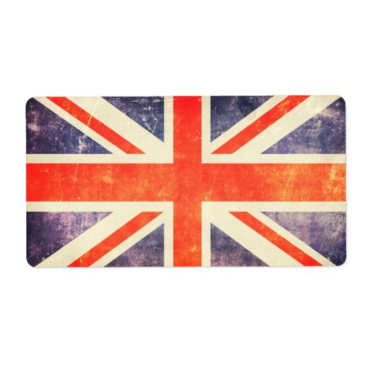 ヴィンテージユニオン国旗 ラベル (正面)