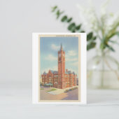 ヴィンテージユニオン駅，インディアナポリス，インディアナ ポストカード (スタンド正面)