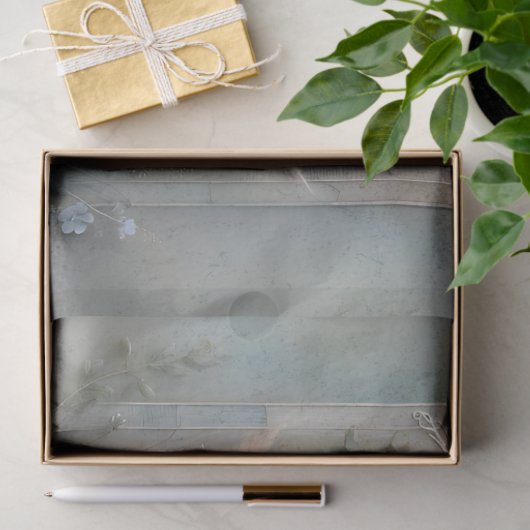 ヴィンテージユニコーン&ウィンターフェアリーフローラデコページ 薄葉紙 (ギフト)