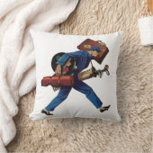 ヴィンテージユニフォーム、スーツケース、ゴルフクラブ クッション (ブランケット)