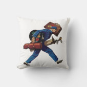 ヴィンテージユニフォーム、スーツケース、ゴルフクラブ クッション (正面)