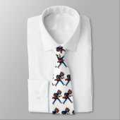 ヴィンテージユニフォーム、スーツケース、ゴルフクラブ ネクタイ (タイ)