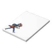 ヴィンテージユニフォーム、スーツケース、ゴルフクラブ ノートパッド (回転)