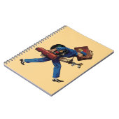 ヴィンテージユニフォーム、スーツケース、ゴルフクラブ ノートブック (左側)