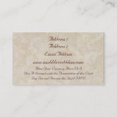 ヴィンテージユニークキープサプライズ名刺 名刺 (裏面)