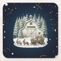 ヴィンテージユニーククリスマスの風景